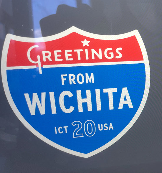 *PREORDER Greetings From Wichita Interstate Sticker