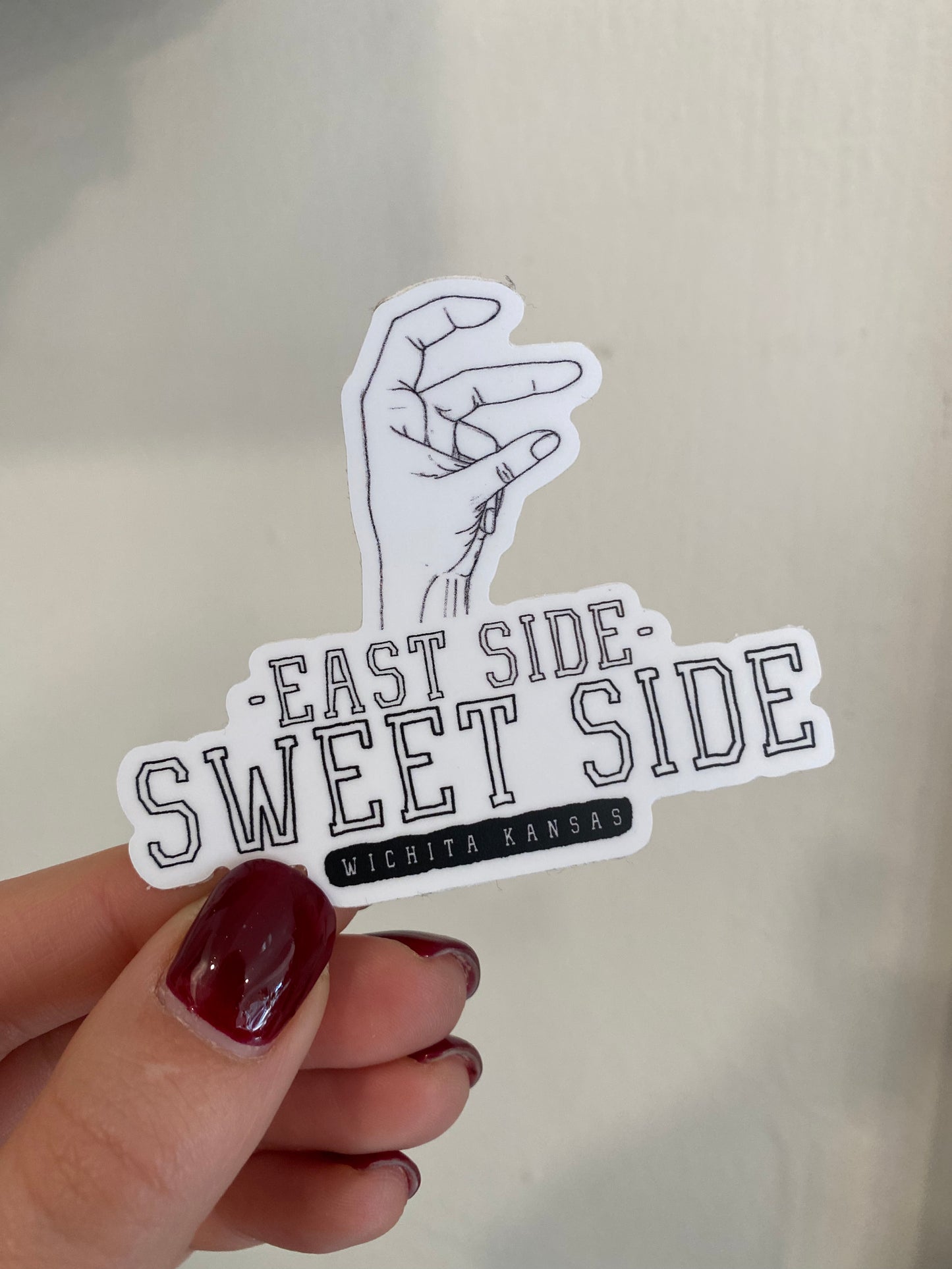 East Side Sweet Side Sticker