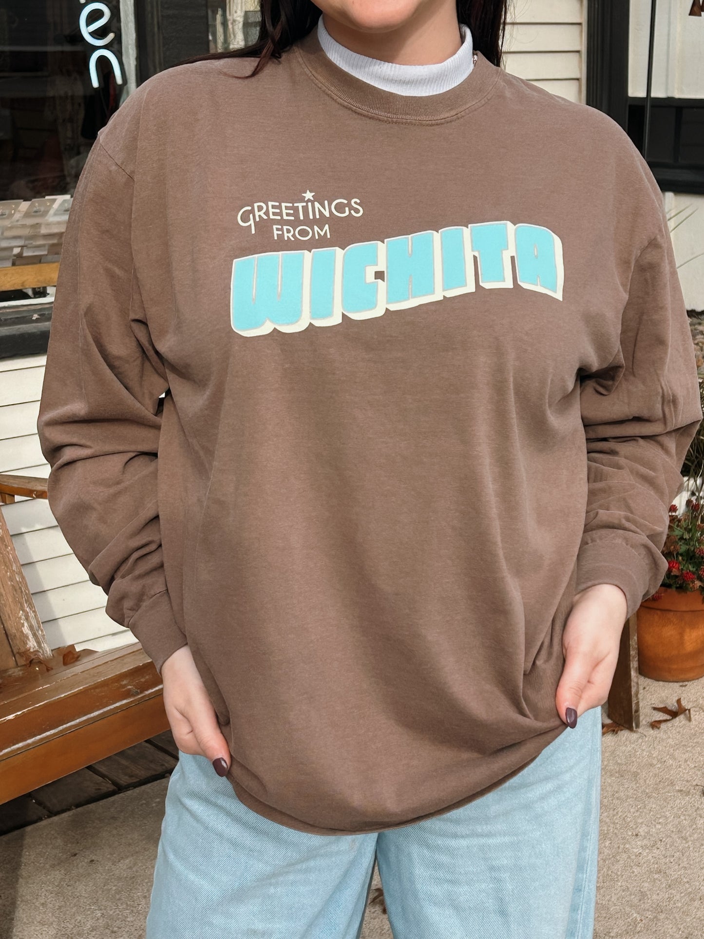 Greetings From Wichita Long Sleeve