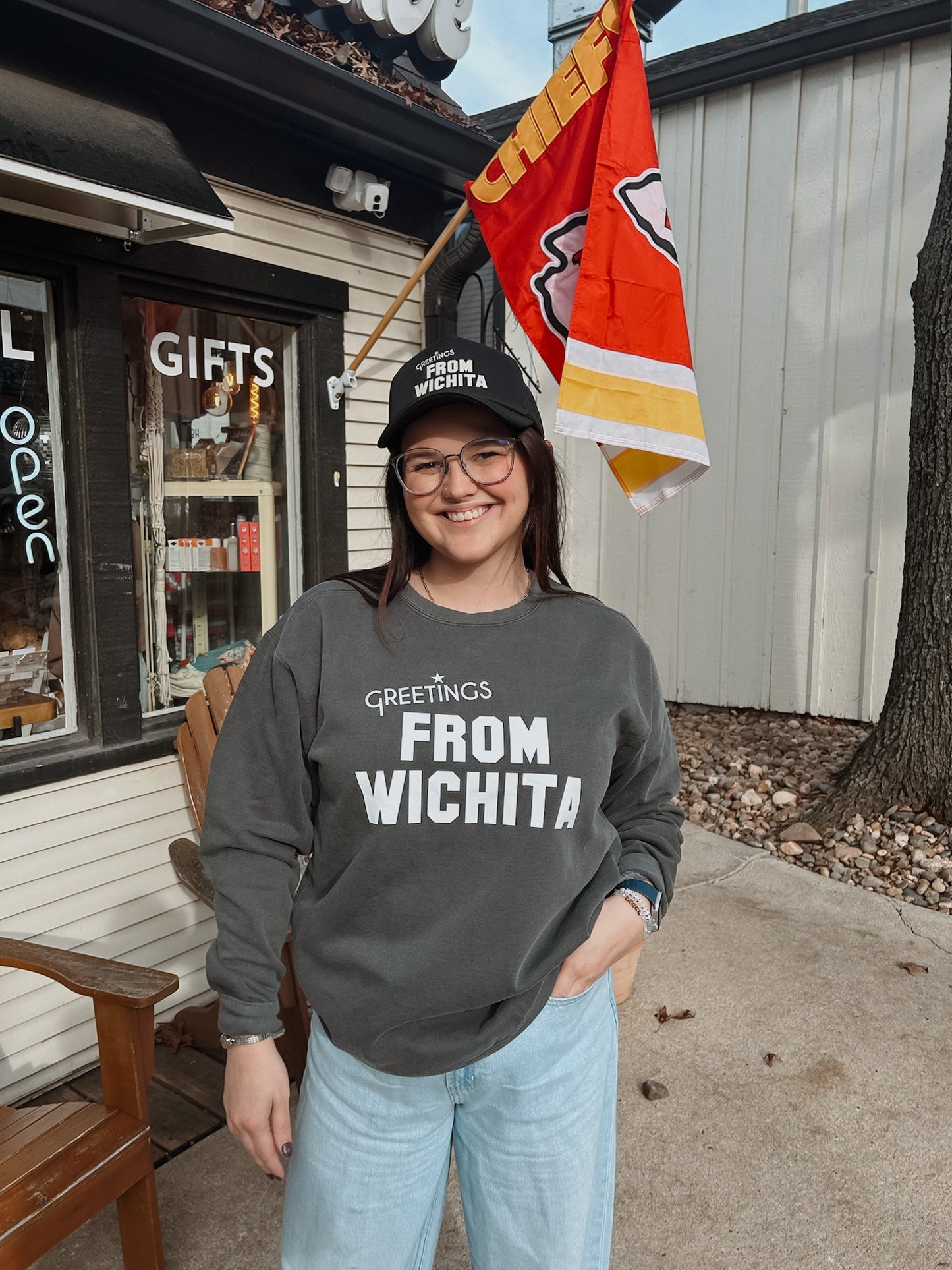 PREORDER Greetings From Wichita Pepper Long Sleeve