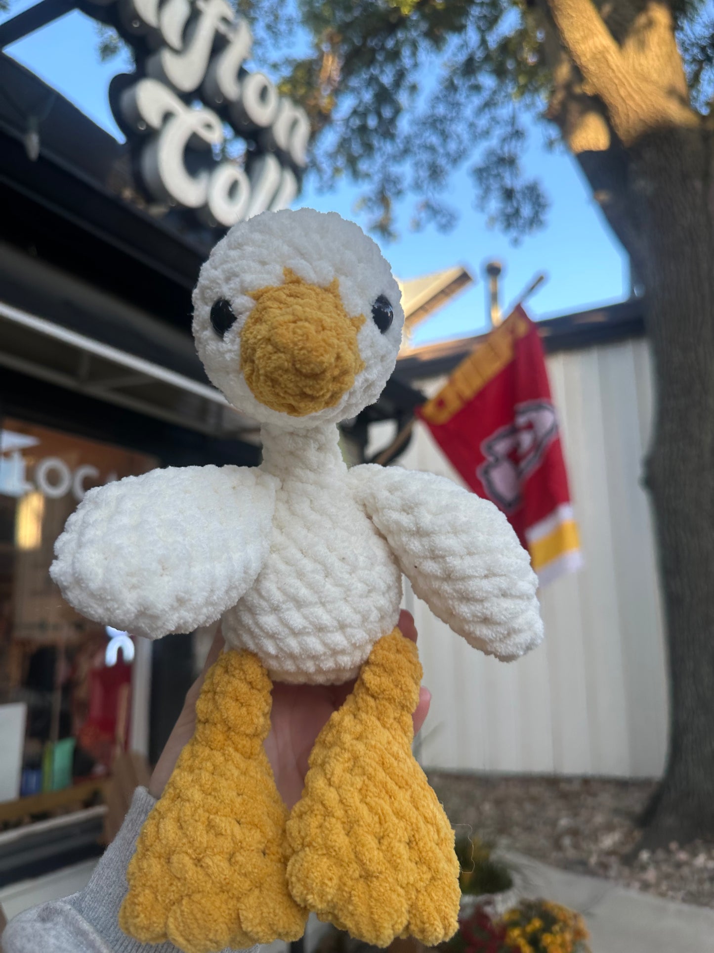 Goldie Goose Plushie