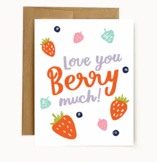 Load image into Gallery viewer, Love You Berry Much Card
