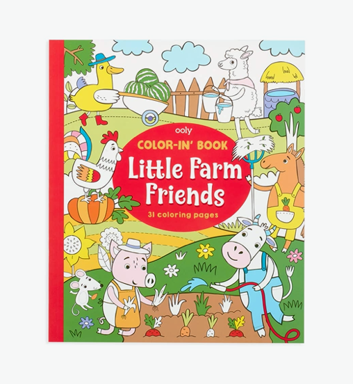 Little Farm Friends Color N Book