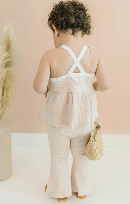 Vanilla Bell Bottom Set