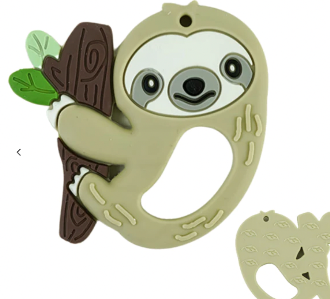 Baby Sloth Silicone Teething Toy