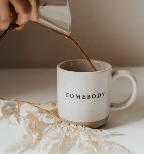 Load image into Gallery viewer, Homebody Stoneware Coffee Mug

