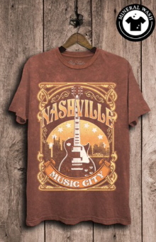 Music City Nashville Graphic Tee