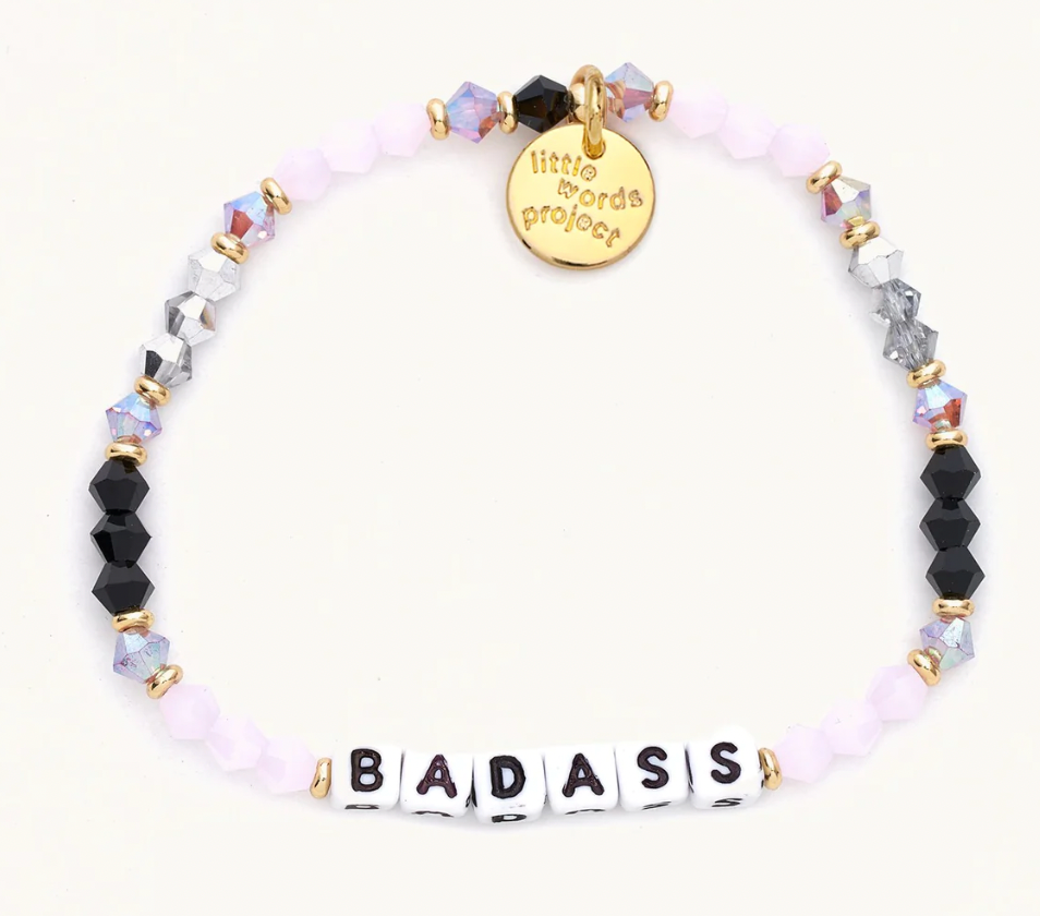 Load image into Gallery viewer, Bad Ass Little Words Bracelet
