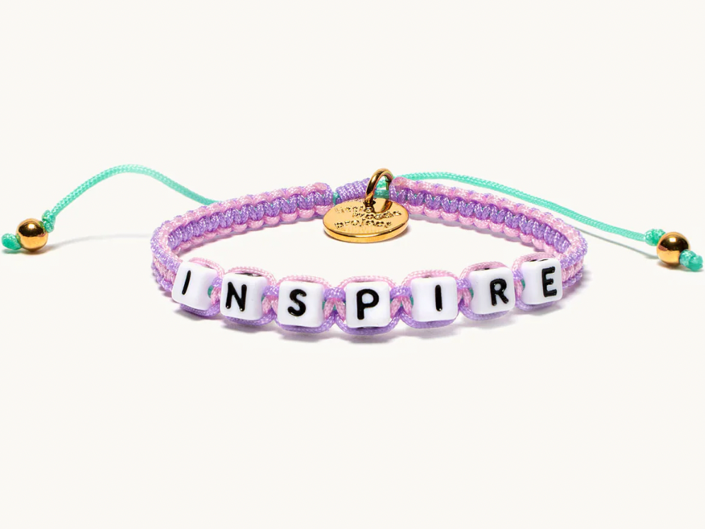 Woven 2025 name bracelets
