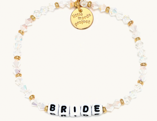 Bride Little Words Bracelet