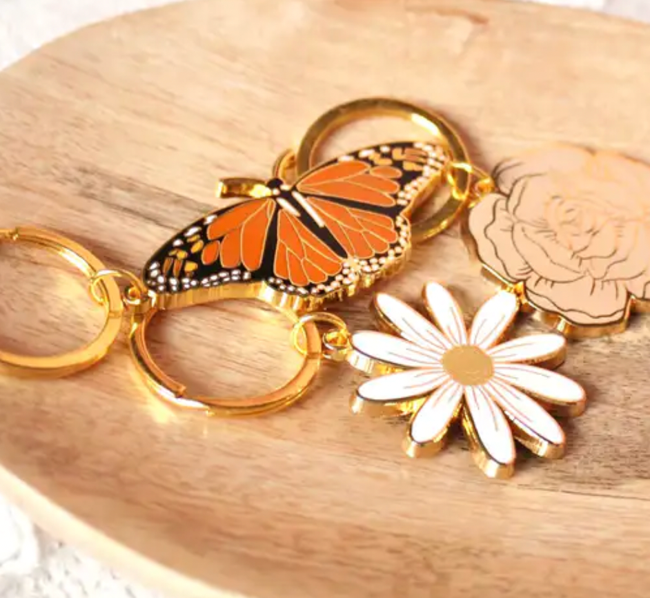 Nature Metal Keychain
