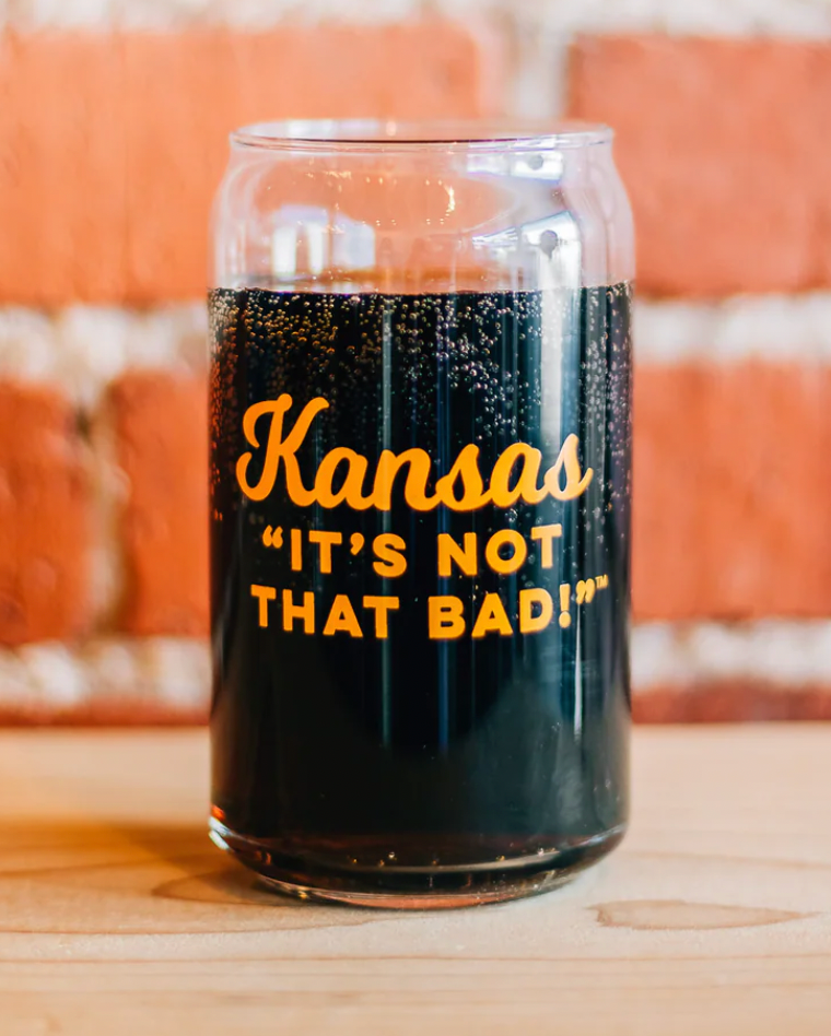 Kansas is Not That Bad Can Glass
