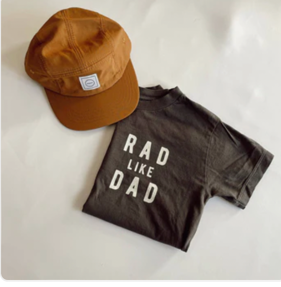 Load image into Gallery viewer, Rad Like Dad grey Unisex Tee
