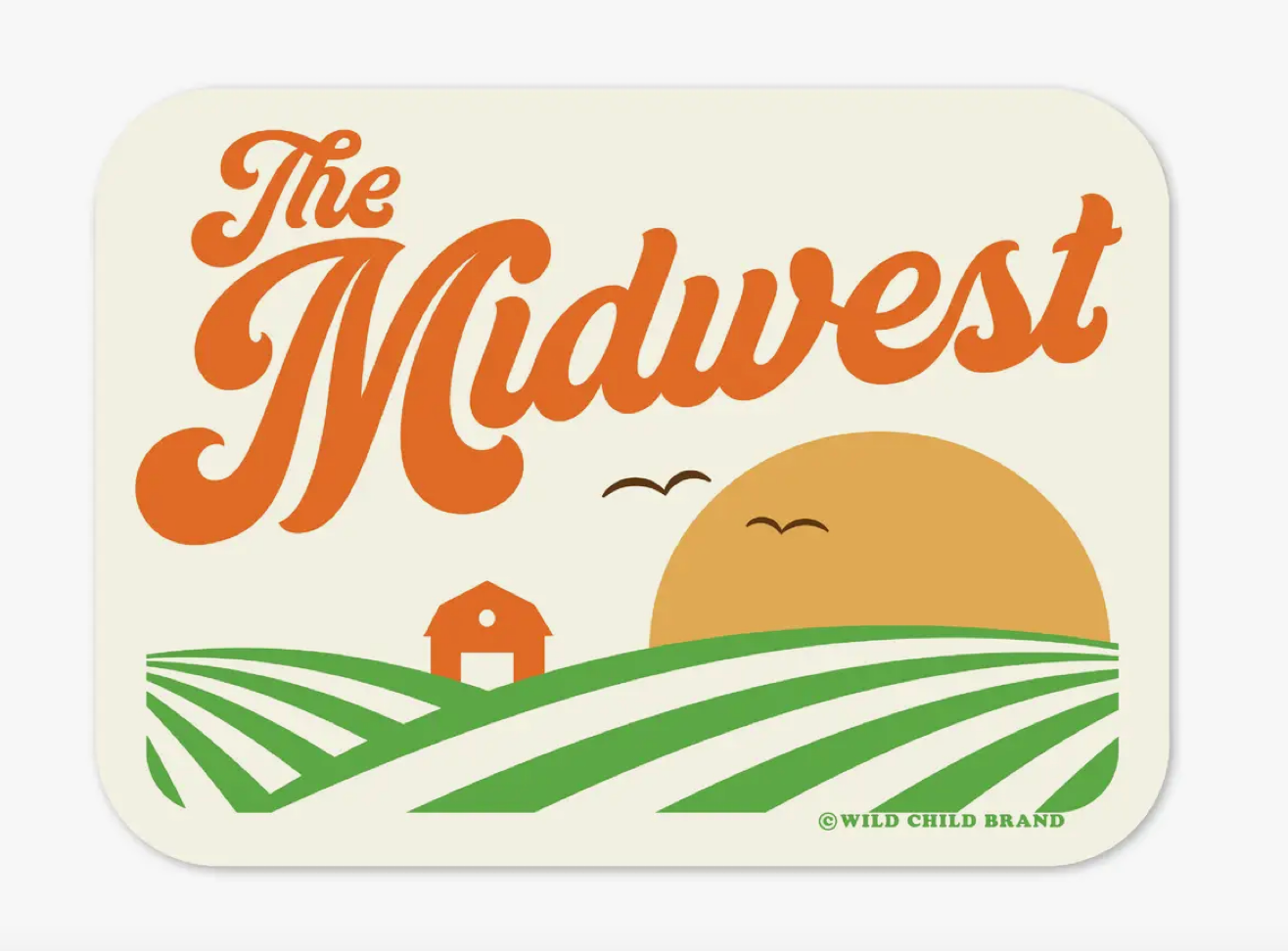 Load image into Gallery viewer, Midwest Field Sticker
