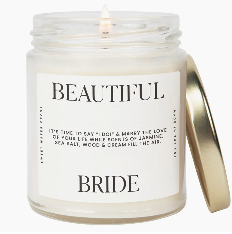 Beautiful Bride 9 oz Soy Candle