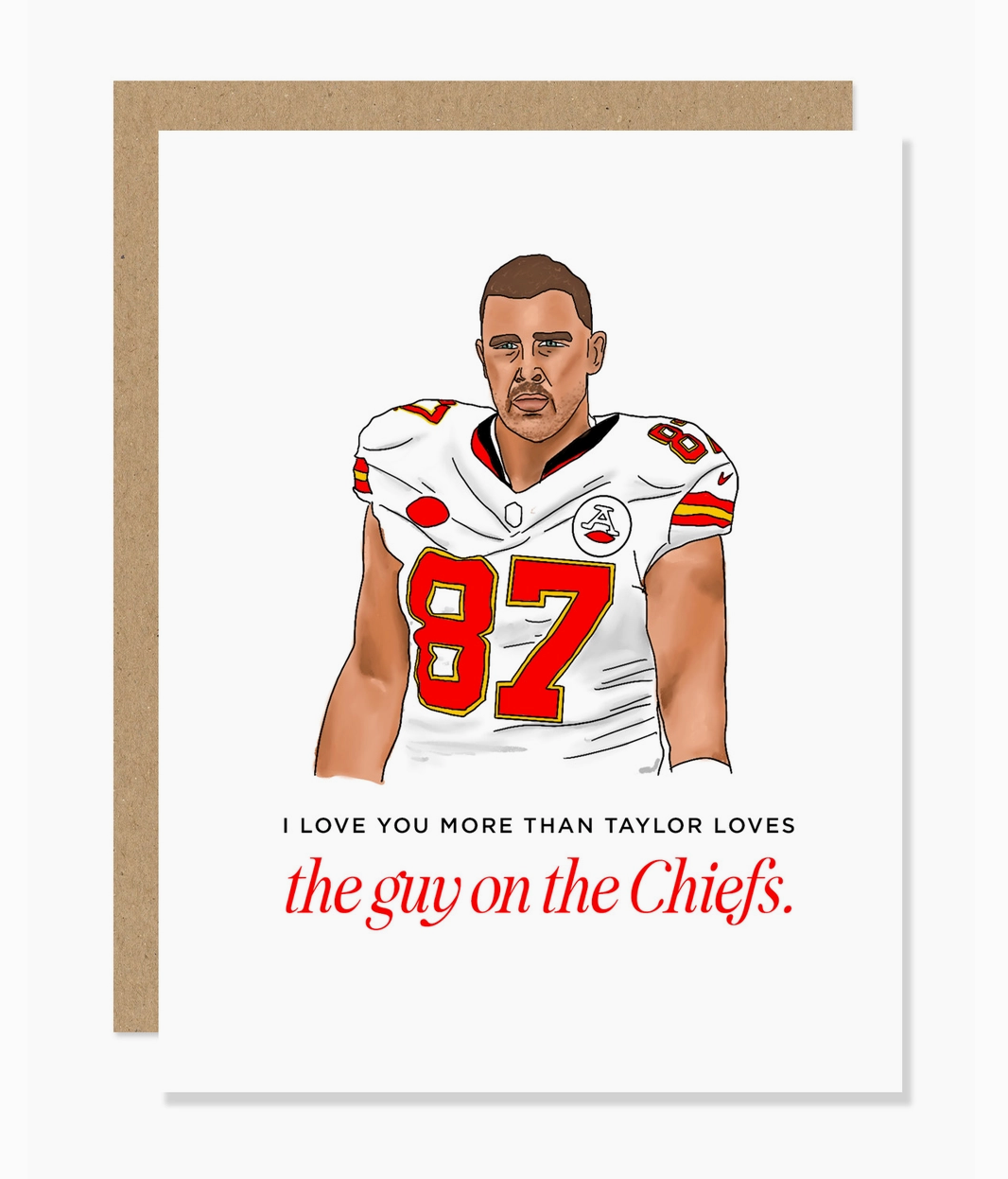 Taylor Swift - "Guy On the Chiefs" Card