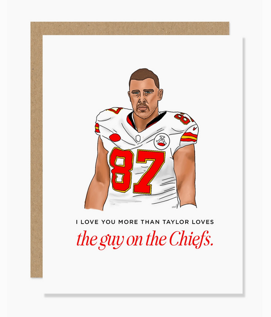 Taylor Swift - "Guy On the Chiefs" Card