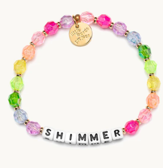 Shimmer Little Words Bracelet