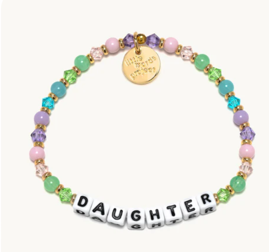 Daughter Little Words Bracelet