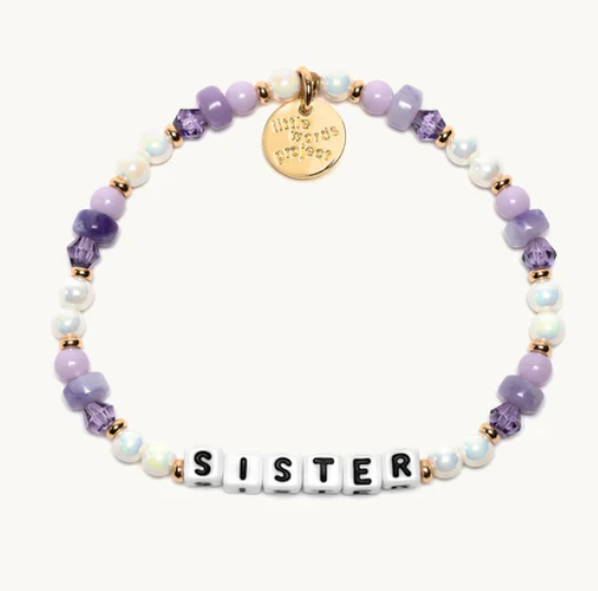 Sister Little Words Bracelet