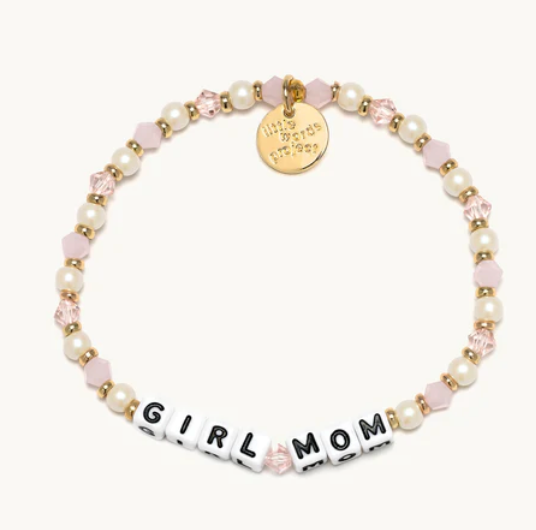 Girl Mom Little Words Bracelet