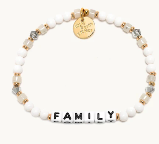 Family Little Words Bracelet