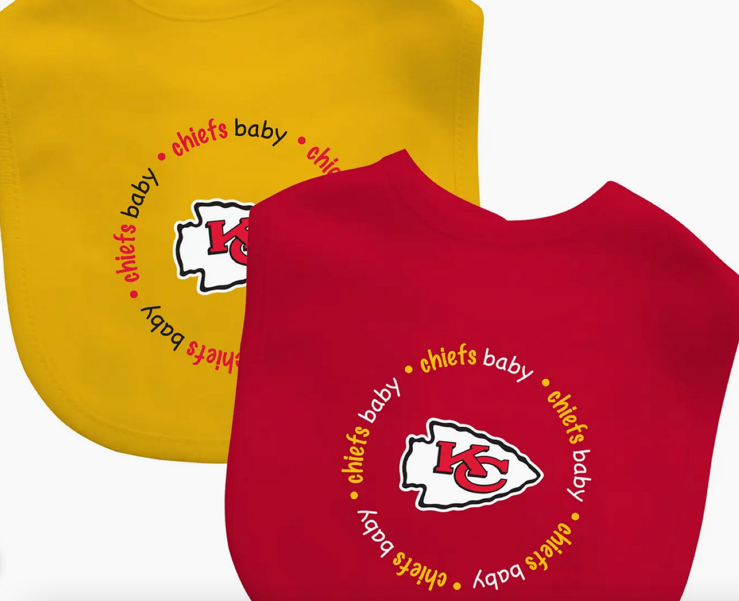 Kansas City Chiefs - Baby Bibs Set of 2