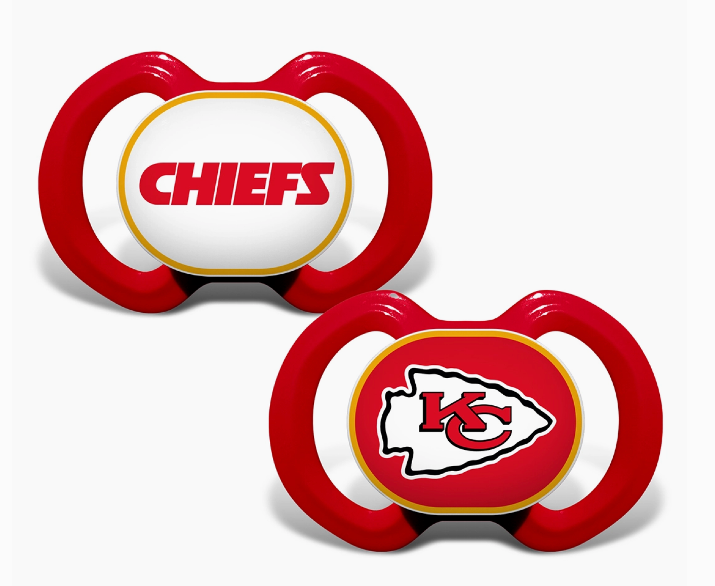 Kansas City Chiefs - Pacifier 2-Pack