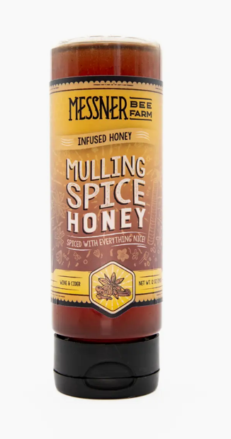 Mulling Spice Infused Honey / Robust and Warm / 12oz