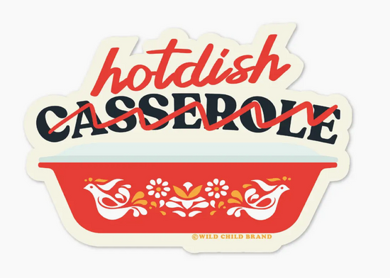 Hotdish Sticker