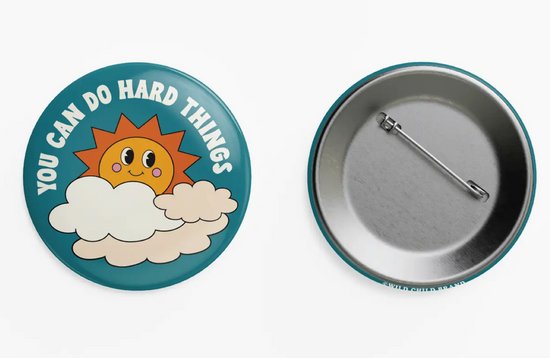 Hard Things Pin