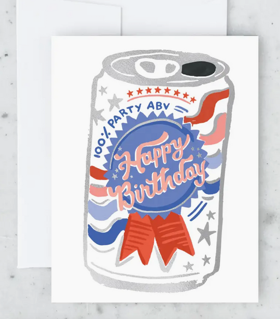 Birthday Beer Card