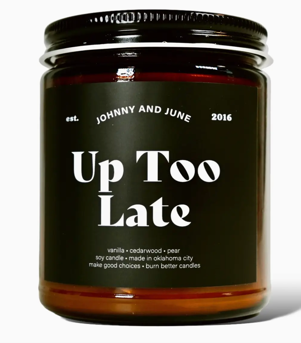 Up Too Late 8oz Soy Candle