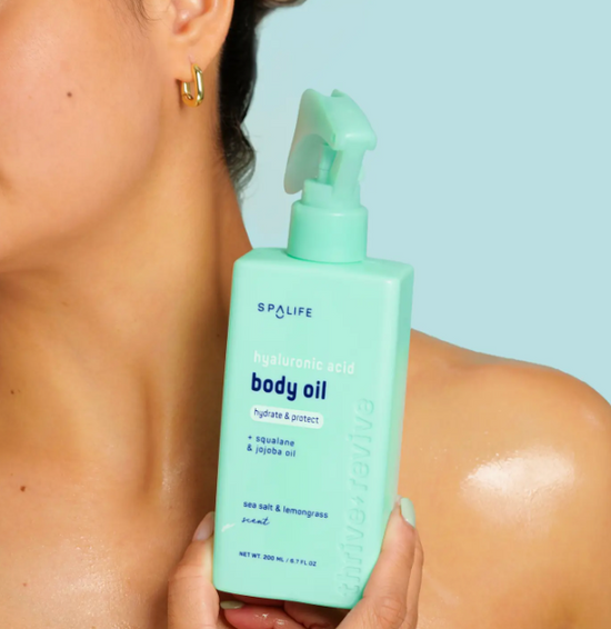 Hyaluronic Acid Body Oil with Squalane & Jojoba Oil