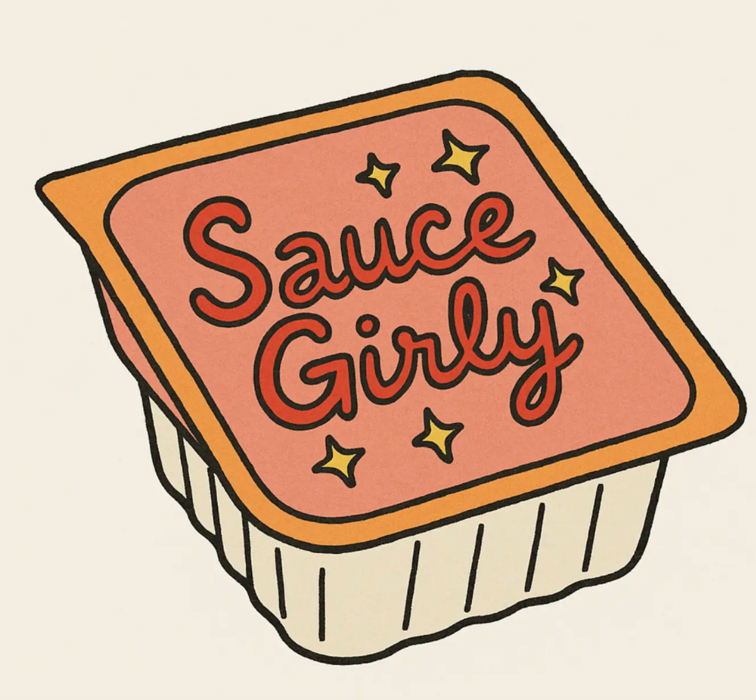 Sauce Girly Sticker
