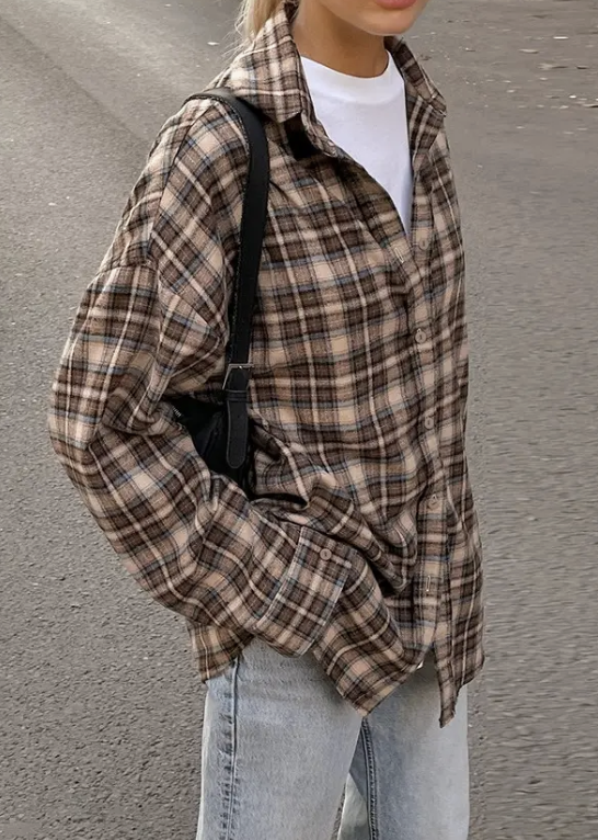 American Vintage Plaid Shirt