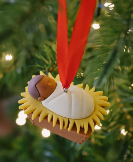 Baby Jesus Christmas Ornament