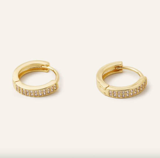 Gold Crystal Huggies-Waterproof