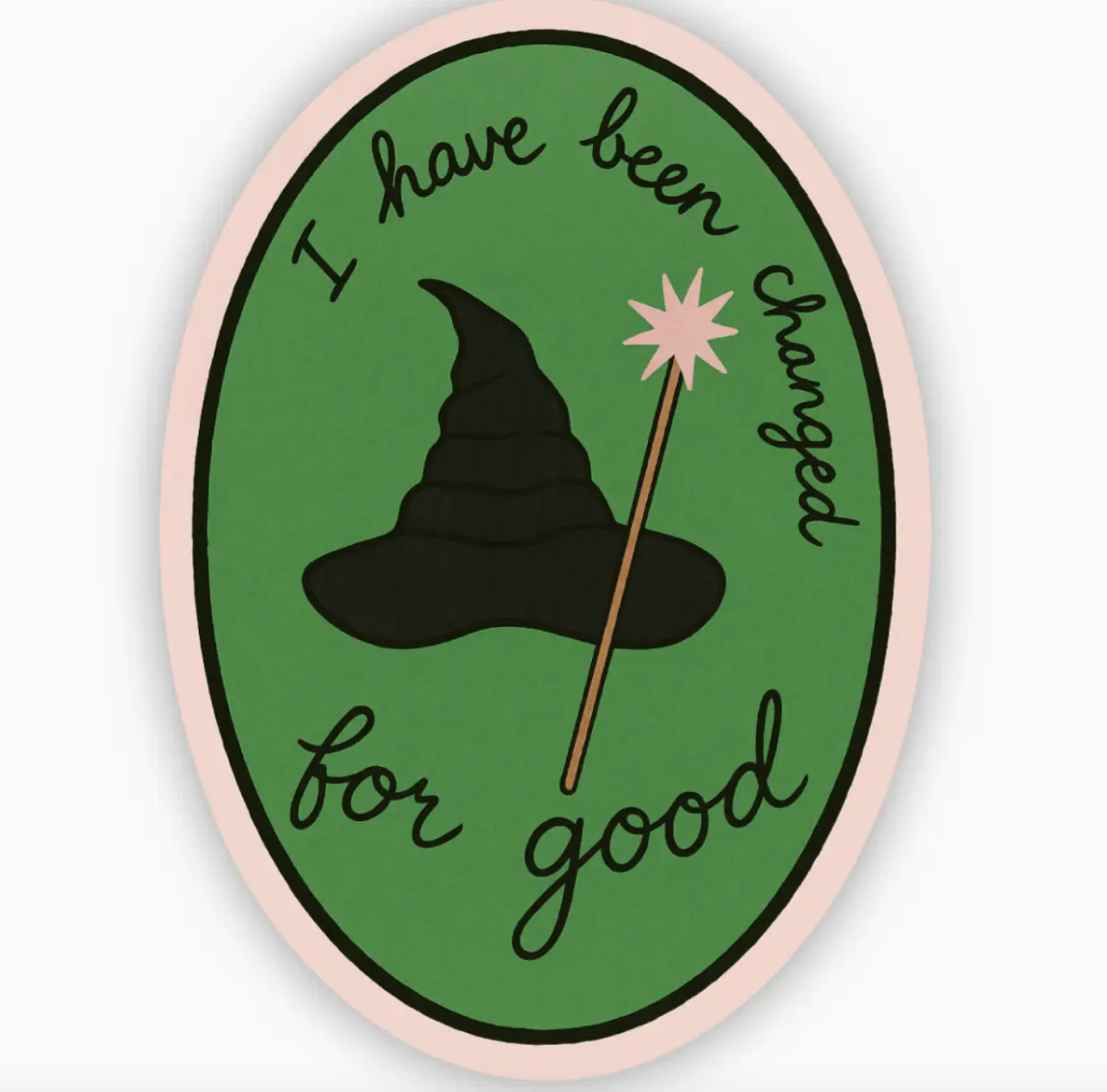 Changed For Good Sticker