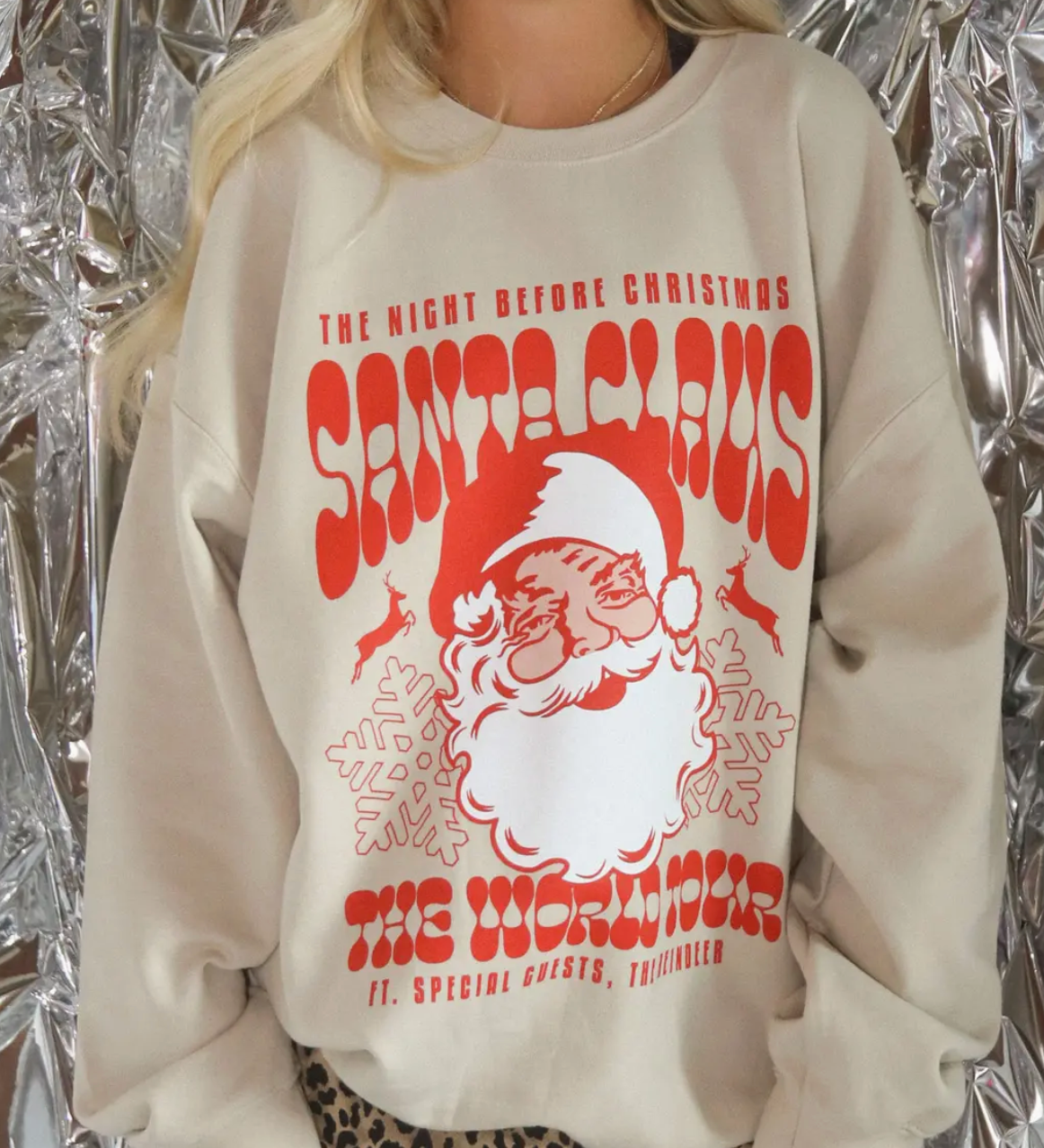 Santa Band Sweatshirt