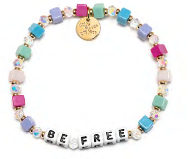 Be Free Little Words Bracelet