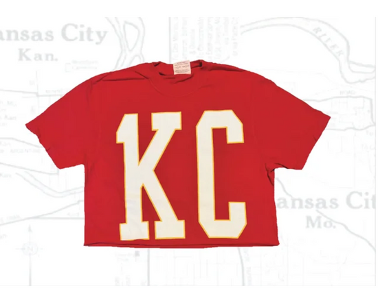 1KC Red Cropped Tee