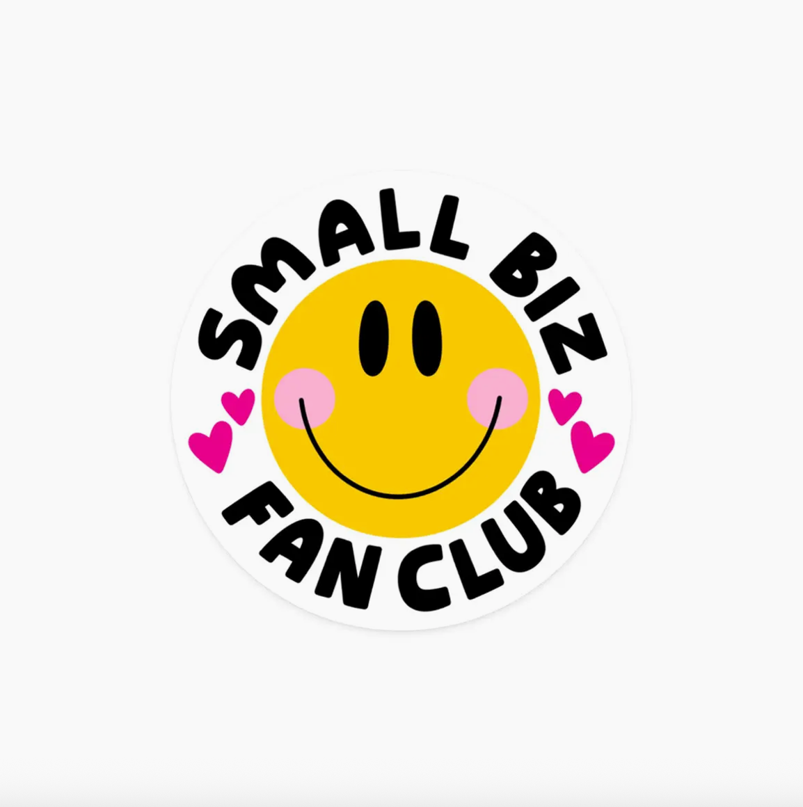 Small Biz Fan Club Sticker
