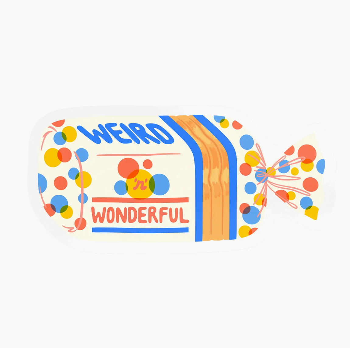 Weird and Wonderful Sticker