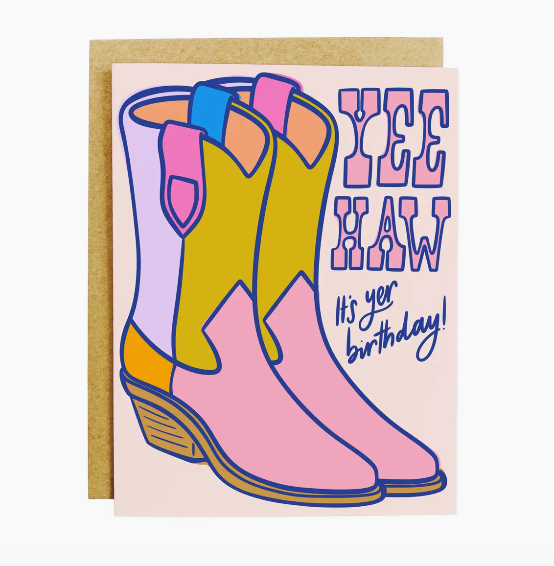 Yee Haw It's Yer Birthday Card