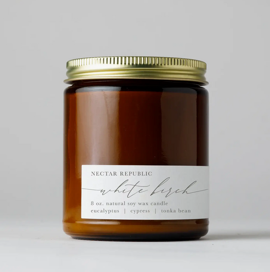 White Birch Soy Candle