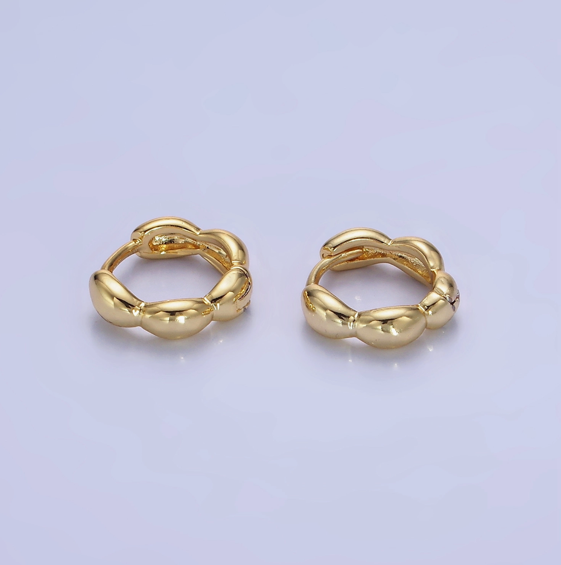 Bubble Cartilage Huggie Earrings
