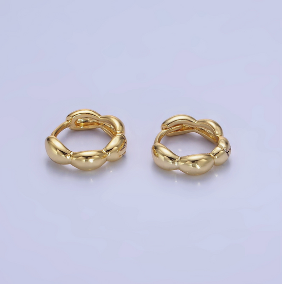 Bubble Cartilage Huggie Earrings