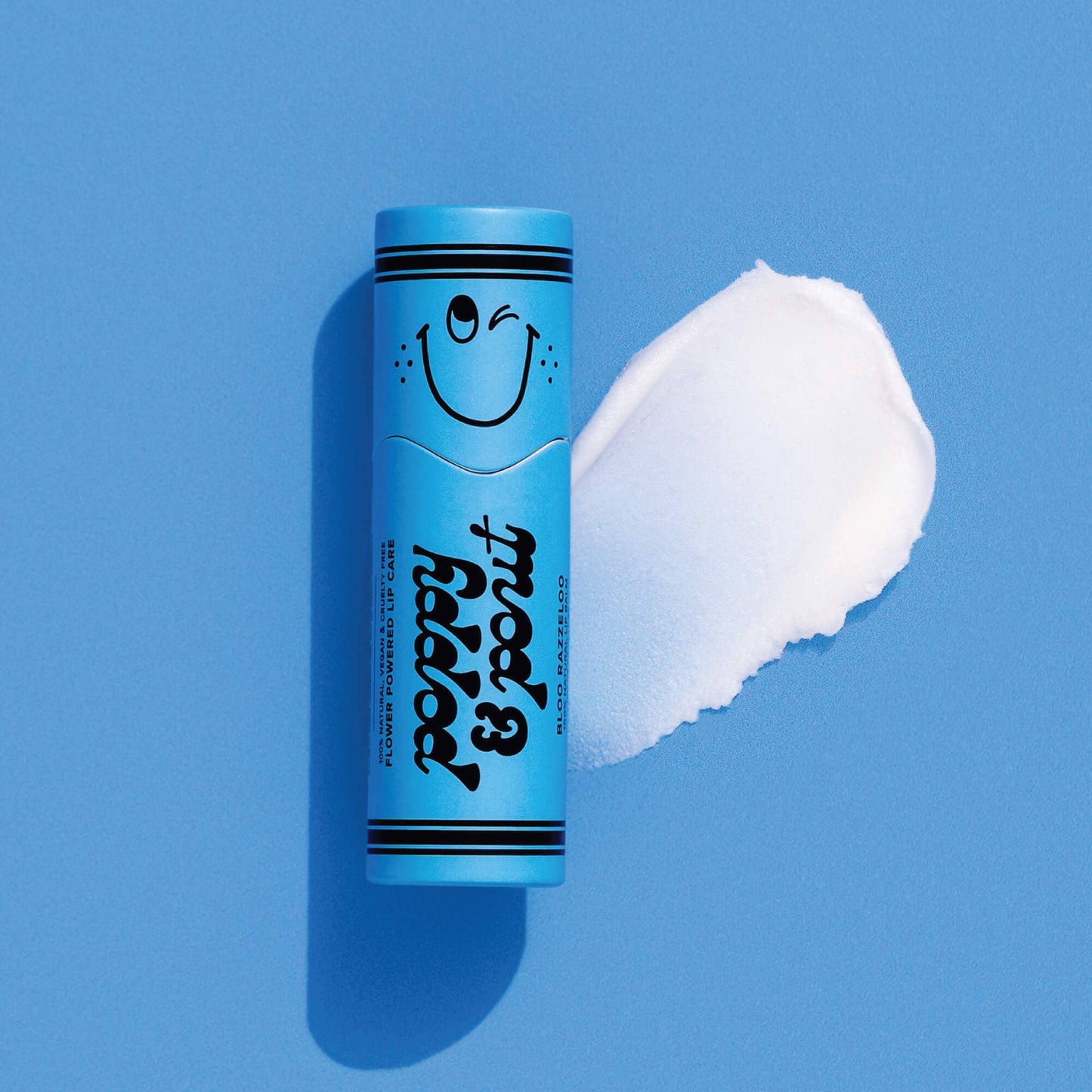 Load image into Gallery viewer, Vegan Lip Balm, &amp;quot;Lil Poppies&amp;quot; Bloo Razzeloo
