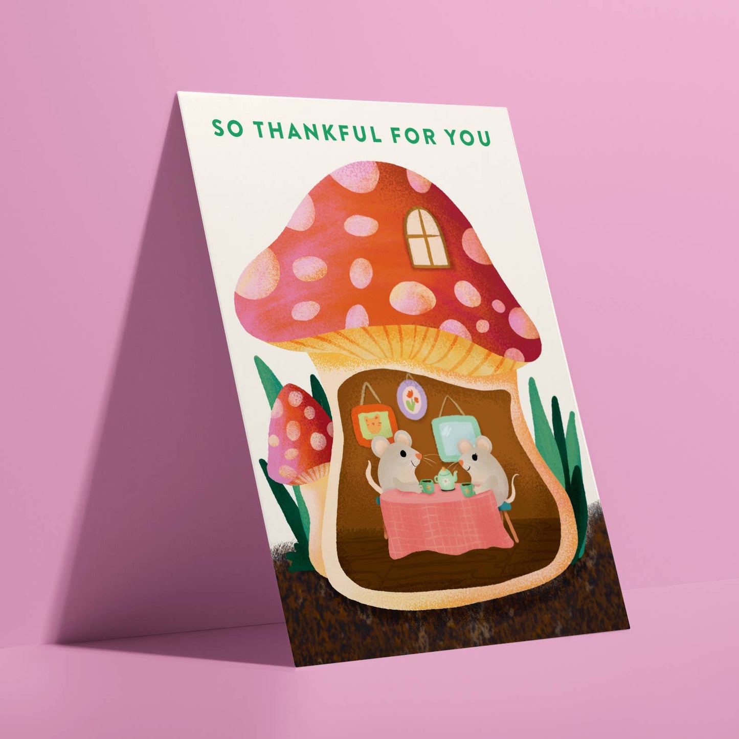 Thankful For You Card